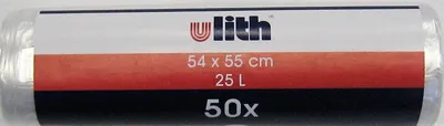 Produktbild von Ulith Müllbeutel 25 Liter 54 x 55 cm 50 St.