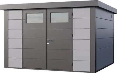 Produktbild von Telluria Metallgerätehaus Classico 3330-lichtgrau