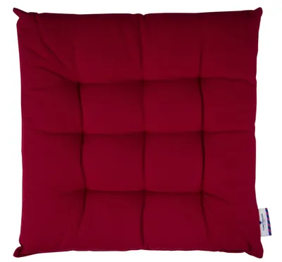 Produktbild von Tom Tailor Dove dunkelrot Sitzkissen 40x40cm