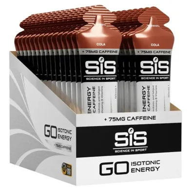 Obrázek produktu pro Science in Sport GO Izotonický energetický gel + kofeinová cola 30 x 60 ml