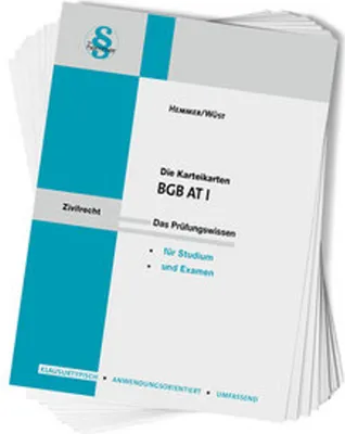 Zdjęcie produktu dla Karty indeksowe BGB AT I