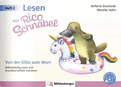Immagine prodotto di Lesen mit Rico Schnabel, Heft 2: Von der Silbe zum Wort