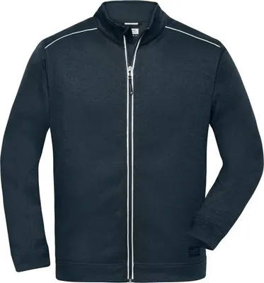 Produktbild von Pflegeleichte Strickfleece-Jacke navy/navy, Gr. 3XL