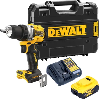 Produktbild von DeWalt DCD 800 P1T Akku Bohrschrauber 18 V 90 Nm Brushless + 1x Akku 5,0 Ah + Ladegerät + TSTAK