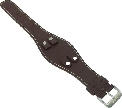 Produktbild von s.Oliver Uhrenarmband Unterlagenband Leder braun 18mm SO-1894-LQ