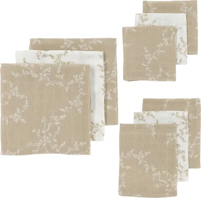 Produktbild von Meyco Starter Set 9-tlg. Musselin - Branches