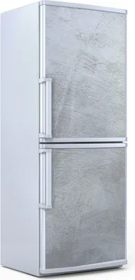 Produktbild von Kühlschrankdekoration  60x180 cm  Aufkleber auf dem Kühlschrank - Beton Zement Textur