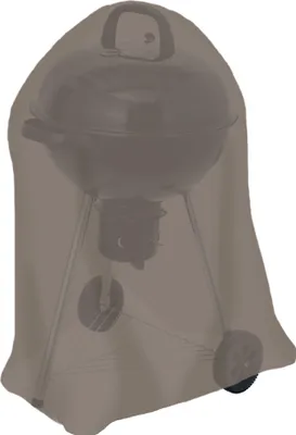 Produktbild von tepro Abdeckhaube Universal Abdeckhaube für Kugelgrill klein, taupe (57 x 57 x 85 cm)