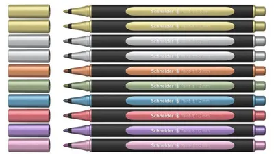 Produktbild von Schneider Schreibgeräte 8 Schneider 020 Fineliner farbsortiert