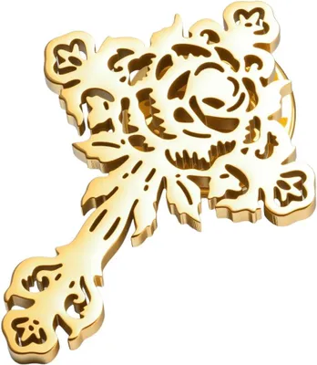 Produktbild von Broschenpin Rosenkreuz, für Frauen und Männer, vielseitiges Accessoire