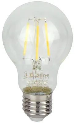 Productafbeelding van LED Line LED Peerlamp A60 E27 Helder - 4W 480lm 2700K - Extra Warmwit - Vervangt 35W