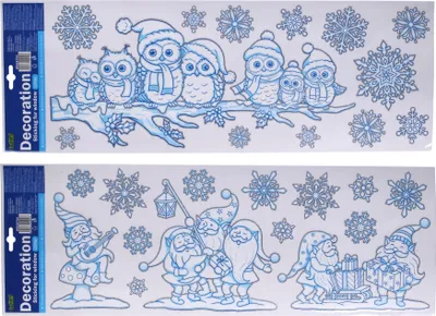 Image de Décoration de fenêtre 59,5x21 cm NOËL