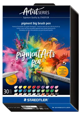 Immagine prodotto di STAEDTLER® 373 SC30 Pennarello a punta larga con pigmenti 30ST