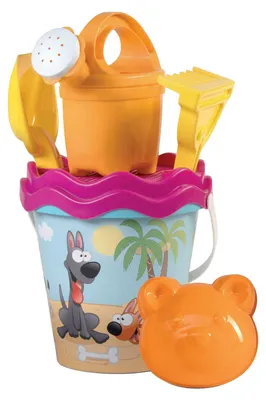 Image de Androni Bucket Beach Set petit, 6 pièces.