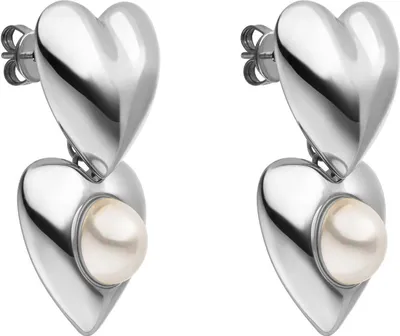 Produktbild von Purelei Damen Ohrringe My Heart PUR-Earring-My-Heart Silver Onesize