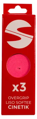 Immagine prodotto di Confezione Da 3 Overgrip Smooth Softee Cinetik Rosa ÚNICA