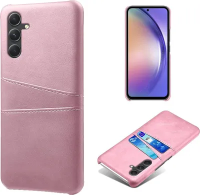 Produktbild von Samsung Galaxy A35 Hülle - Coverup Kartenfach Back Cover - Roségold