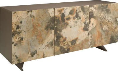 Immagine prodotto di Credenza in metallo Angel Cerdá in legno color tortora 3270
