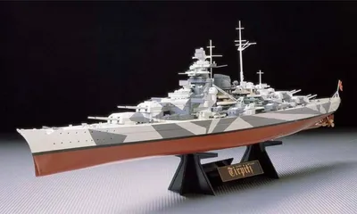 Produktbild von Tamiya 1:350 Dt. Schlachtschiff Tirp 300078015