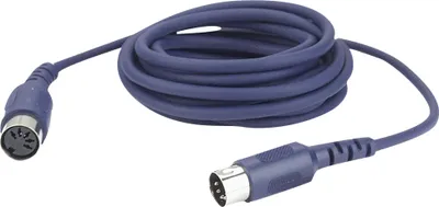Produktbild von Midi-Kabel - DIN Female (5-Pol) / DIN Male (5-Pol) - 6,00m