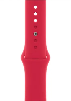 Image de Apple MP7J3ZM/A accessoire intelligent à porter sur soi Bande Rouge Fluoroélastomère