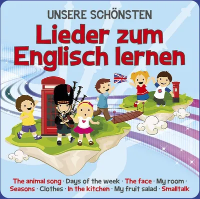 Produktbild von Unsere schönsten Lieder zum Englisch lernen