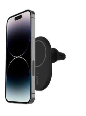 Produktbild von Belkin WIC004BTBK-NC, Auto, Zigarettenanzünder, Kabelloses Aufladen, 1,2 m, Schwarz