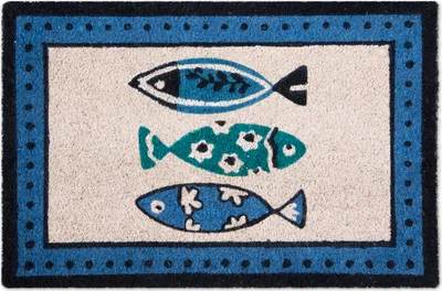 Zdjęcie produktu dla Wycieraczka Excelsa Ocean kokosowy 60x1,5x40 cm Kolorowa