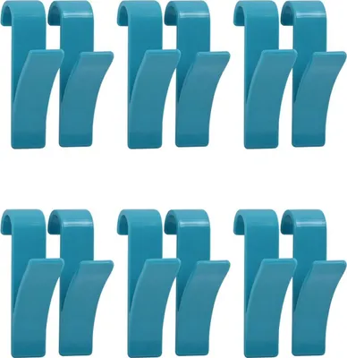 Produktbild von MSV Heizungkörper Haken Blau 12er