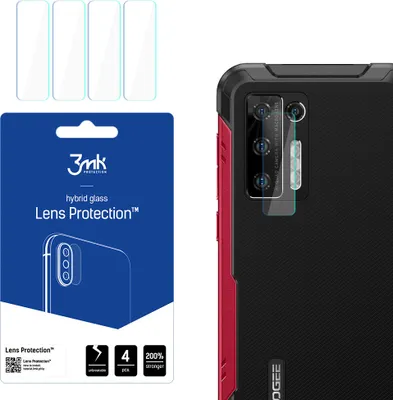 Produktbild von 3mk Hybridglas Lens Protection für Doogee S97 Pro Kamera Objektiv Kameralinse 0,16mm 6H (4 Stück)