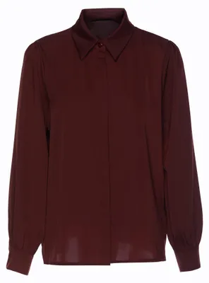 Image de Chemise pour femme DEDICA - rouge, taille S