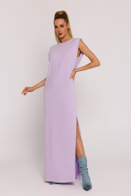 Produktbild von Made of Emotion Maxikleid für Frauen Vap M790 lila XL