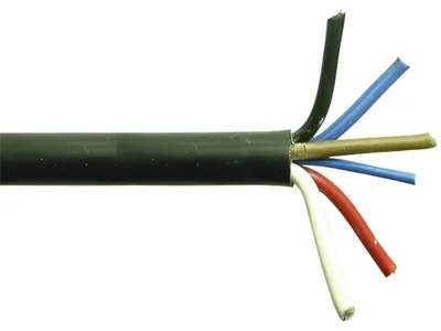Obrázok produktu pre Elektrický kábel 7 x 1 mm, kotúč 50 m, čierny