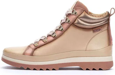 Produktbild von Pikolinos Damen Sneaker Leder High Top Reißverschluss Vigo W3W-8564, Größe:39 EU, Farbe:Beige
