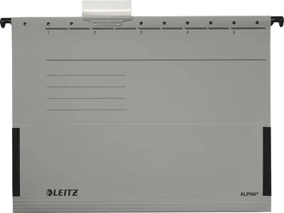 Immagine prodotto di LEITZ ALPHA Borsa a tracolla, A4, con tasche, grigio