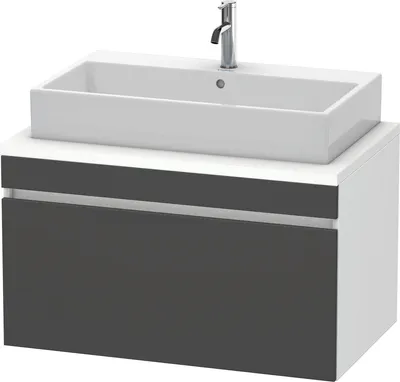 Image de Duravit DuraStyle meuble sous-lavabo pour console, 1 tiroir, 900mm, DS531304918