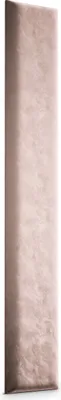 Obrázok produktu pre Muralo Čalúnenie panelov STENOVÉ ČALÚNKY Čalúnenie čiel postelí Nástenný panel Magic Velvet Powder pink 100 cm x 20 cm