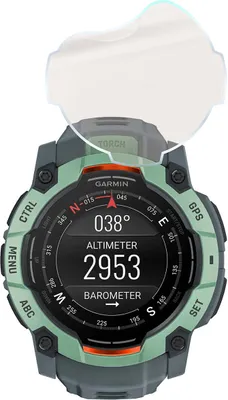 Produktbild von Folia matowa Bizon Glass Watch Film Sun do Garmin Instinct 3 50 mm, 2 sztuki