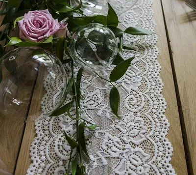 Image de Bande décorative blanche 0,15 x 9 m
