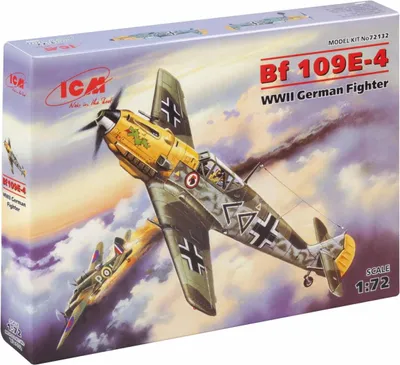 Produktbild von ICM 72132 - 1:72 Messerschmitt Bf 109 E-4 - Neu