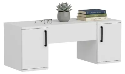 Produktbild von Cicerale - Waschtisch, 100x35x74h cm Weiß, Spiegel Inklusive