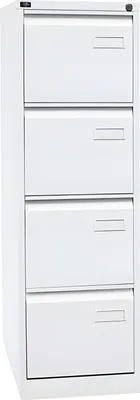 Image de BISLEY LIGHT   Hängeregistraturschrank weiß/weiß 4 Schubladen