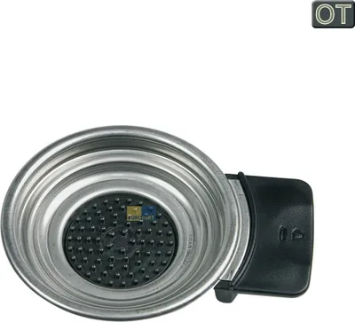 Produktbild von Philips Senseo 1 Tassen Padhalter - Deckel CRP100 für VIVA CAFÉ HD7825, HD7827, HD7835, HD7825/60 - Schwarz