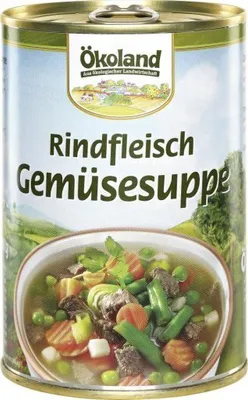 Immagine prodotto di Zuppa di manzo e verdure 400g