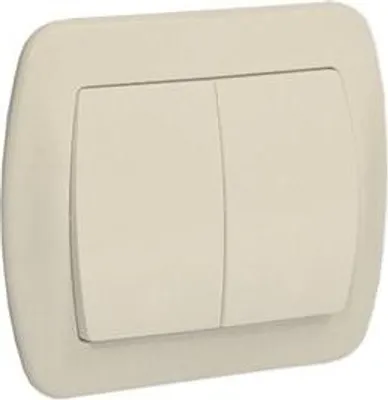 Produktbild von Beigefarbener Kerzenstecker AKORD AW5/12 Kontakt-Simon