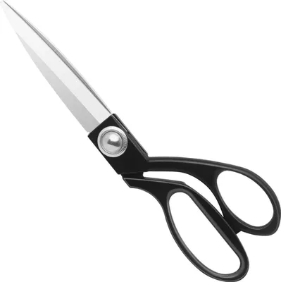 Produktbild von Nähschere Edelstahl 20 cm Schwarz Stoff Leder Schneider Künstler