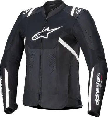 Immagine prodotto di Giacca da moto in tessuto Alpinestars Stella T-Sps Air V2 da donna, nero/bianco, XS