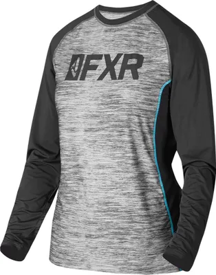 Produktbild von FXR Helium X Tech Damen Funktionsshirt, grau/schwarz, 2XL