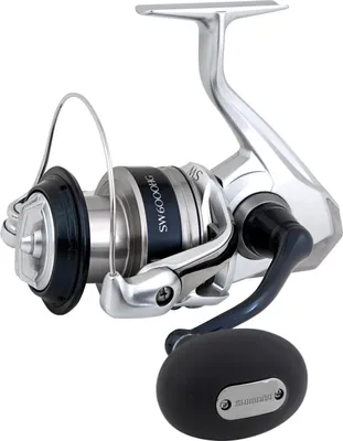 Produktbild von SHIMANO 2020 Saragosa SW A, 6000 HG , Beidhändig, Salzwasser Angelrolle, Frontbremse, SRG6000SWAHG