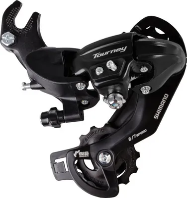 Produktbild von Shimano Tourney RD-TY300 Schaltwerk Fahrrad 6/7-fach Fahrradschaltwerk für Mountainbike oder Trekking mit Adapter oder Direktmontage